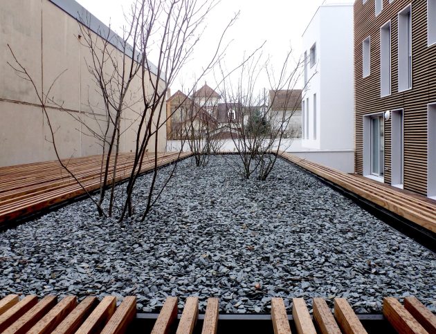 Gardens for Social Housing in Bezons by paysarchitectures