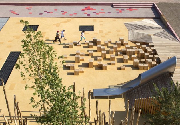 Haguenau Playground & Fountain by Ateliers 2/3/4/