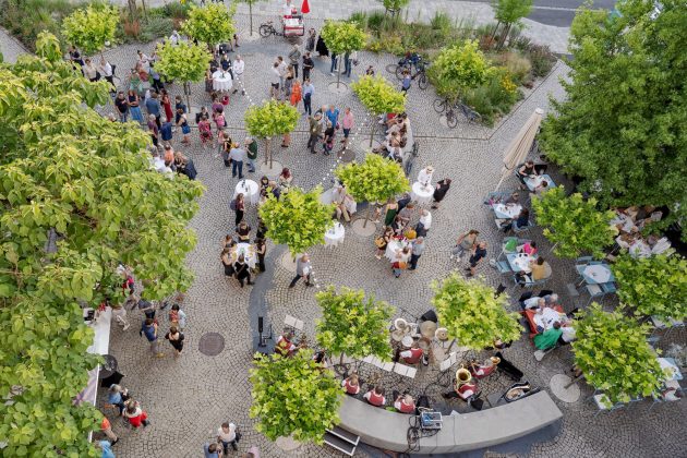 Square design Nordico City Museum Linz by Karin Standler Landscape Architecture 