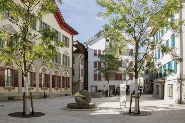 Village Centre Lachen by bbz landschaftsarchitekten