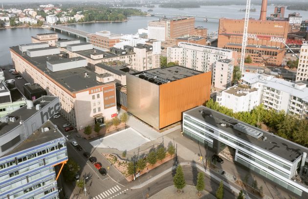 Public Spaces for the Dance House Helsinki by Nomaji