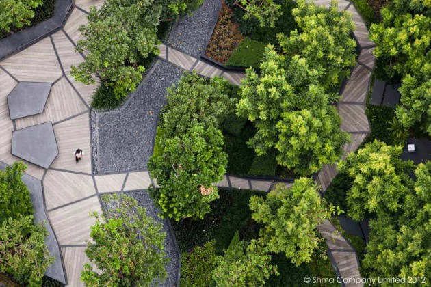 Life@Ladprao 18 Condominium Garden by Shma Design