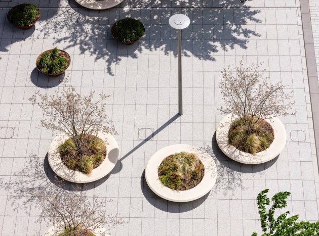 Glasshouse Gardens Public Realm by Hassell