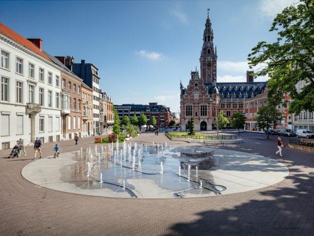 City Wall Leuven by Flux Landscape Architecture