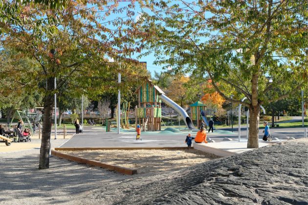 Gröna Stugans Park by LAND arkitektur