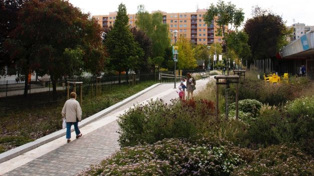 Újhegy Promenade by Lépték-Terv